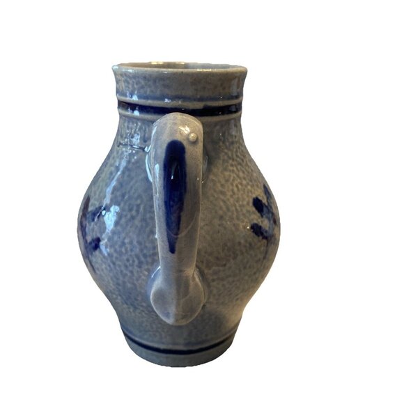 Vintage Salt Glaze Wine Pitcher Vase Jug .25L Made in Germany by Marzi & Remy 5” - Picture 4 of 8